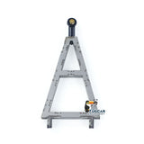 JX Model 1/14 ET2 2Axles Trailer For E20 Remote Control Excavator Support Legs Stainless Steel Tailboard Almost Assembled