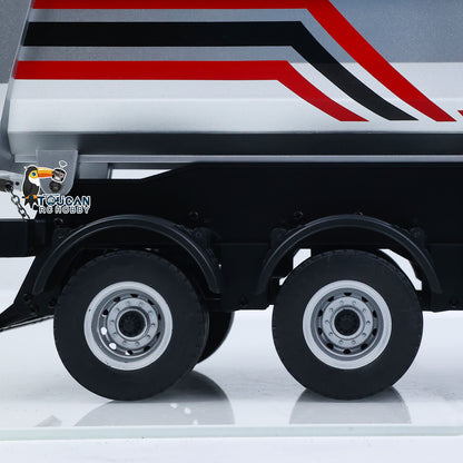 HUINA 1/18 Electric Lifting Remote Control Semi Dump Trailer for RC Tractor Truck 1501 Tail Light Support Leg No Sound System