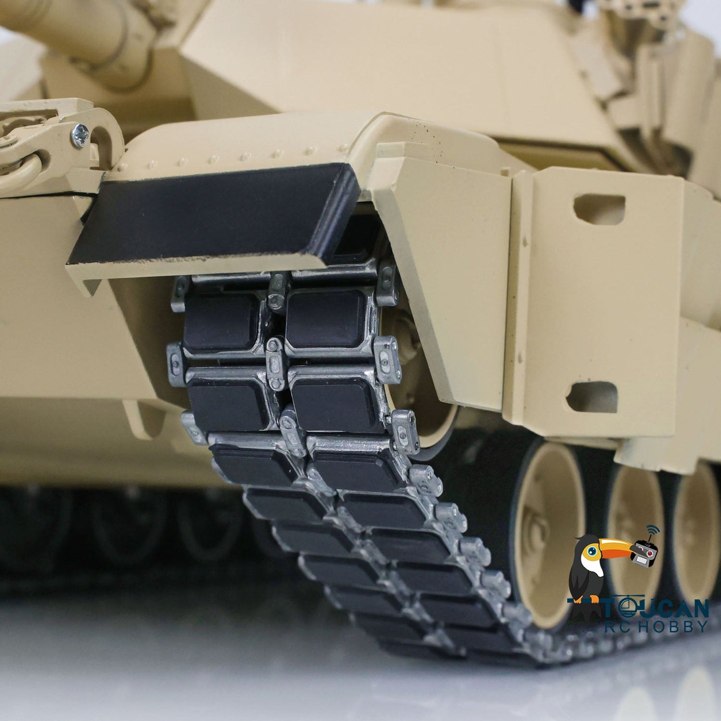 IN Stock Metal 1/16 Remote Control Military Abrams M1A2 TUSKII 3918 Tank With Dual Flow Rotating Gearbox Barrel Recoil Lifting System