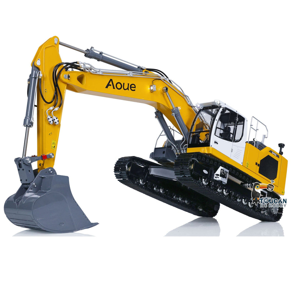 TOUCAN RC HOBBY LESU 1/14 Metal Painted RC HydraulicExcavator LR945 PL18EV Lite RTR Remote Controlled Engineering Construction Vehicle