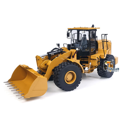 TOUCAN RC HOBBY 1/12 Metal Remote Control Hydraulic Loader DIM C950 2Speed Grarbox 5CH Valve RC Heavy Machine Model Hobbywing Brushed ESC