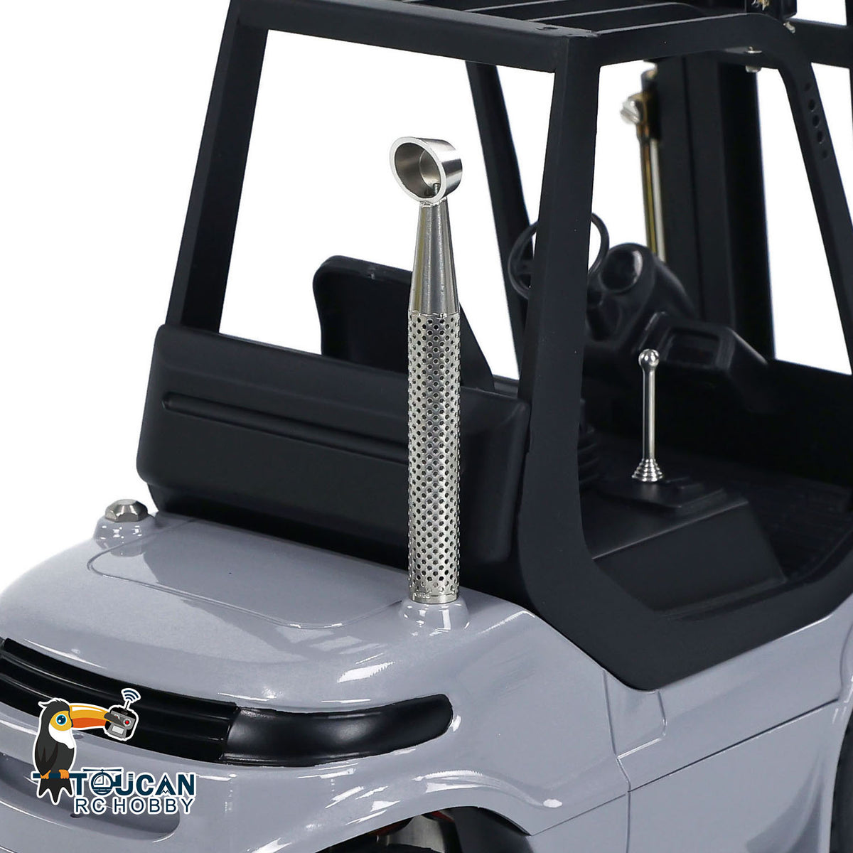 €100 OFF 11.11 BIG SALE 1:14 LESU RC Hydraulic Forklift Metal RTR Remote Control Fork Lift Truck Model