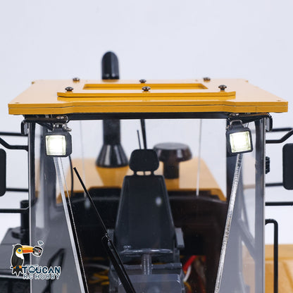 TOUCAN RC HOBBY 1/12 Metal Remote Control Hydraulic Loader DIM C950 2Speed Grarbox 5CH Valve RC Heavy Machine Model Hobbywing Brushed ESC