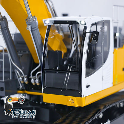 TOUCAN RC HOBBY LESU 1/14 Metal Painted RC HydraulicExcavator LR945 PL18EV Lite RTR Remote Controlled Engineering Construction Vehicle