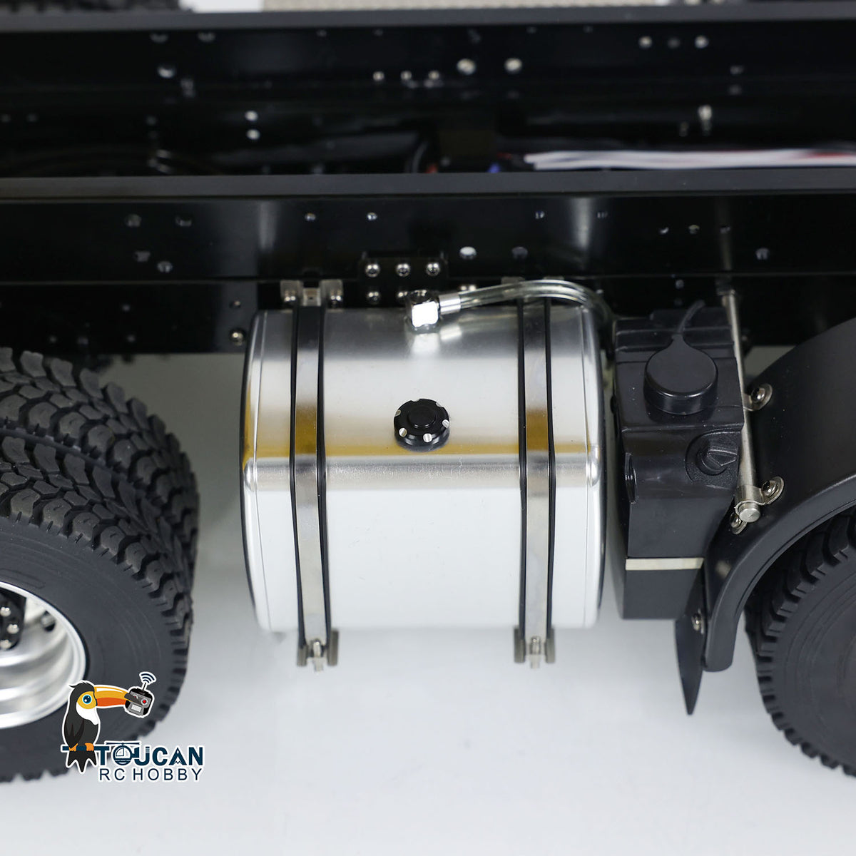 TOUCAN RC HOBBY 1/14 Hydraulic RC Tipper Truck Metal Flip-over Cover Remote Control 8x8 Dump Car Light Sound System