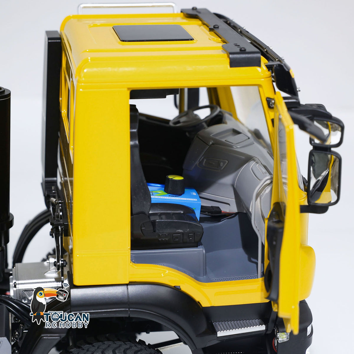 TOUCAN RC HOBBY 1/14 Hydraulic RC Tipper Truck Metal Flip-over Cover Remote Control 8x8 Dump Car Light Sound System