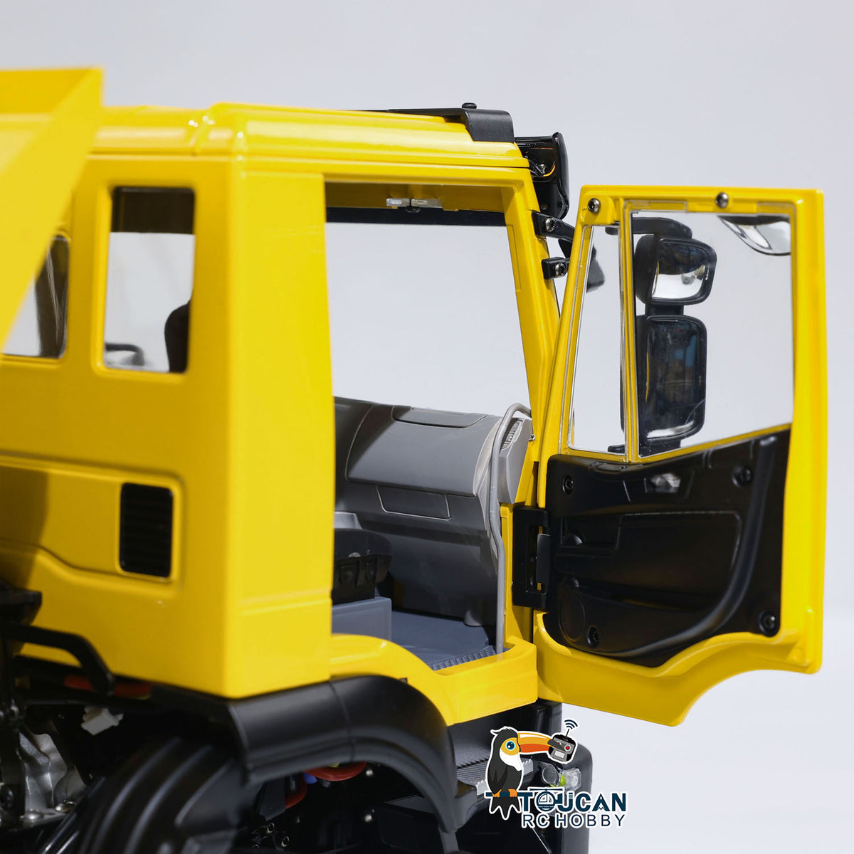 TOUCAN RC HOBBY 1/14 Hydraulic RC Tipper Truck Metal Flip-over Cover Remote Control 8x8 Dump Car Light Sound System