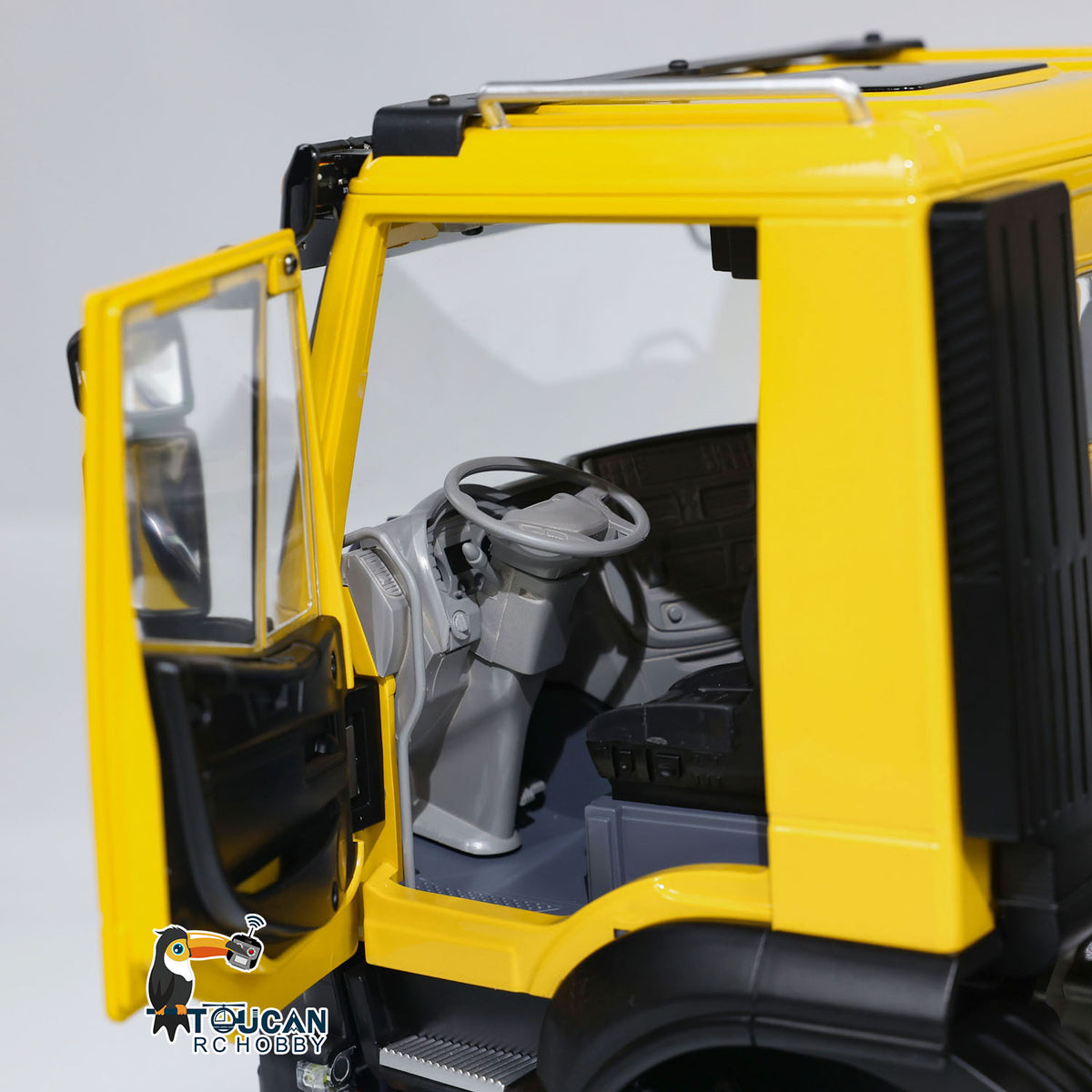 TOUCAN RC HOBBY 1/14 Hydraulic RC Tipper Truck Metal Flip-over Cover Remote Control 8x8 Dump Car Light Sound System