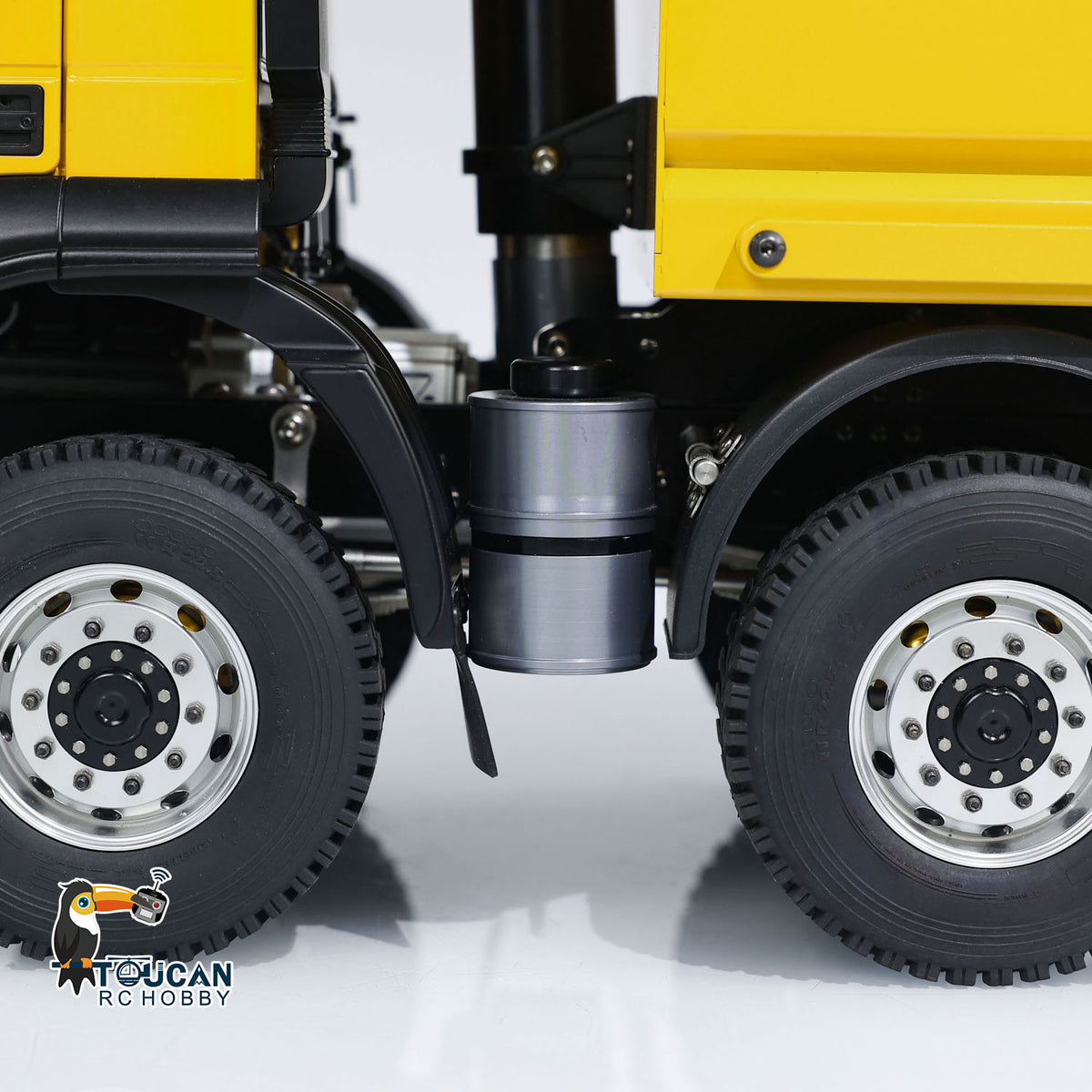 TOUCAN RC HOBBY 1/14 Hydraulic RC Tipper Truck Metal Flip-over Cover Remote Control 8x8 Dump Car Light Sound System
