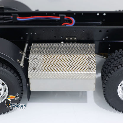 TOUCAN RC HOBBY 1/14 Hydraulic RC Tipper Truck Metal Flip-over Cover Remote Control 8x8 Dump Car Light Sound System
