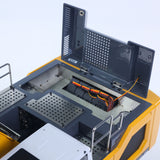 1/14 Scale Metal Hydraulic RC Excavator 945 Remote Control Painted Trucks Model W/ PL18EV Radio Light Motor Servo