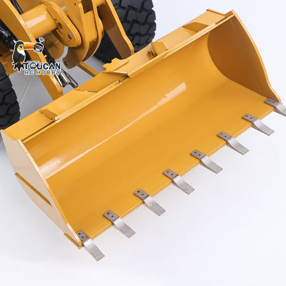 TOUCAN RC HOBBY 1/12 Metal Remote Control Hydraulic Loader DIM C950 2Speed Grarbox 5CH Valve RC Heavy Machine Model Hobbywing Brushed ESC