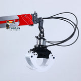 In Stock Toucan Assembled 6X6 Metal Chassis 1/14 RC Tractor Truck 770S Hydraulic Crane Logging Trailer PL18EV Lite