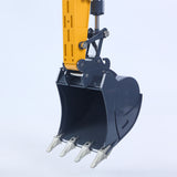 1:14 Hydraulic RC Excavator Remote Control for Model 945 with PL18EV Radio System 5CH Reversing Valve Bucket Quick Coupler