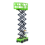 CUT Model 1/14 Radio Control Hydraulic Aerial Work Platform 25.6Inches Lift Height Metal Construction Vehicle TOUCAN Painting