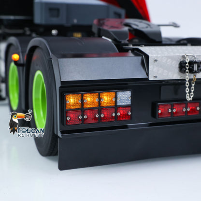In Stock TOUCAN RC HOBBY Assembled 6X6 Metal Chassis 1/14 RC Tractor Truck 770S Hydraulic Crane Logging Trailer PL18EV Lite
