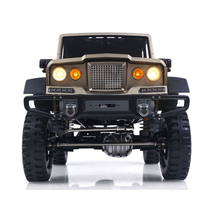 TOUCAN RC HOBBY RTR TWOLF 1/10 TW-715 RC Off-road Metal Crawler Climb Truck with Sounds Lights Smoke Two-speed Transmission