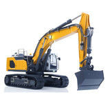 1/14 Scale Metal Hydraulic RC Excavator 945 Remote Control Painted Trucks Model W/ PL18EV Radio Light Motor Servo
