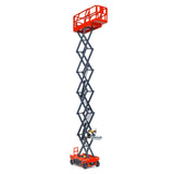 CUT Model 1/14 Radio Control Hydraulic Aerial Work Platform 25.6Inches Lift Height Metal Construction Vehicle TOUCAN Painting