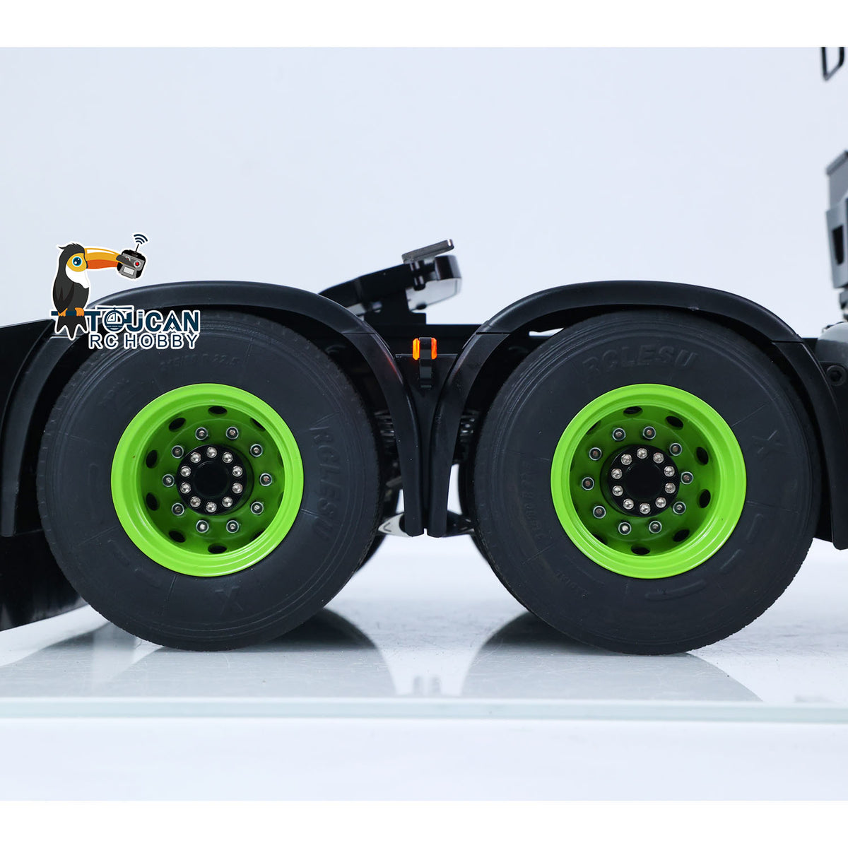 In Stock TOUCAN RC HOBBY Assembled 6X6 Metal Chassis 1/14 RC Tractor Truck 770S Hydraulic Crane Logging Trailer PL18EV Lite