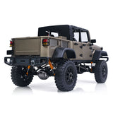 RTR TWOLF 1/10 TW-715 RC Offroad-Metall-Crawler-Kletter-Truck mit Geräuschen, Lichtern, Rauch, Zweiganggetriebe