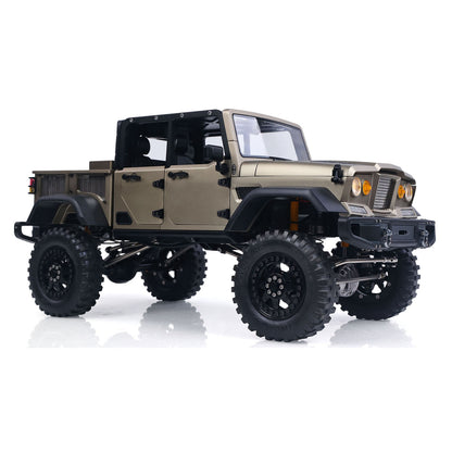 TOUCAN RC HOBBY RTR TWOLF 1/10 TW-715 RC Off-road Metal Crawler Climb Truck with Sounds Lights Smoke Two-speed Transmission