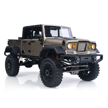 TOUCAN RC HOBBY RTR TWOLF 1/10 TW-715 RC Off-road Metal Crawler Climb Truck with Sounds Lights Smoke Two-speed Transmission