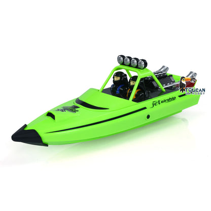 RC RTR-Bootslichter, selbstaufrichtendes Jet-Schiff, Spielzeug-Rennboot für Kinder und Erwachsene, 2,4 G, One-Key-Reset, ausgezeichnetes wasserdichtes Lichtsystem