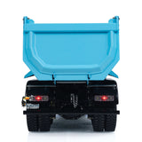 Metal 1/14 Hydraulic RC Dump Truck 8x8 Remote Control Tipper Cars with Snow Blade DIY Hobby Model Simulation Vehicle