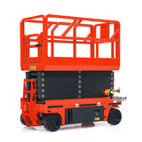 CUT Model 1/14 Radio Control Hydraulic Aerial Work Platform 25.6Inches Lift Height Metal Construction Vehicle TOUCAN Painting