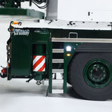 Eyewhale D1350 1/14 Metal RC Hydraulic Mobile Crane Truck Heavy Machine FlySky PL18EV Remote Controller for Indoor Play