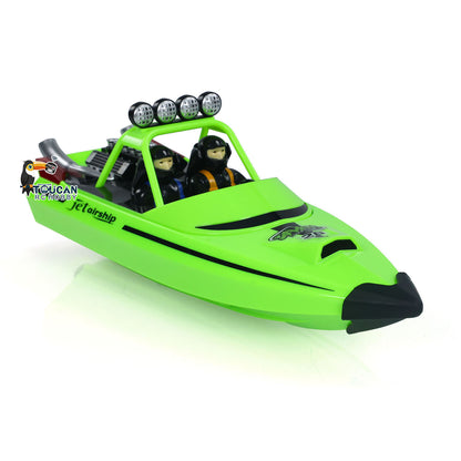 RC RTR-Bootslichter, selbstaufrichtendes Jet-Schiff, Spielzeug-Rennboot für Kinder und Erwachsene, 2,4 G, One-Key-Reset, ausgezeichnetes wasserdichtes Lichtsystem