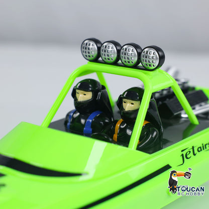 RC RTR-Bootslichter, selbstaufrichtendes Jet-Schiff, Spielzeug-Rennboot für Kinder und Erwachsene, 2,4 G, One-Key-Reset, ausgezeichnetes wasserdichtes Lichtsystem