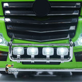 1/14 6*6 RC Tractor Truck 3363 Remote Control Lorry Car Model 540 Brushed Motor 60A ESC Openable Door Flysky I6S Radio RTR