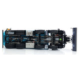 MD 1/14 8x8 Metal RC Hydraulic Dump Tipper Truck 2-Speed Transmission CNC Differential Lock Axles Sound Light System ST8 Remote Controller
