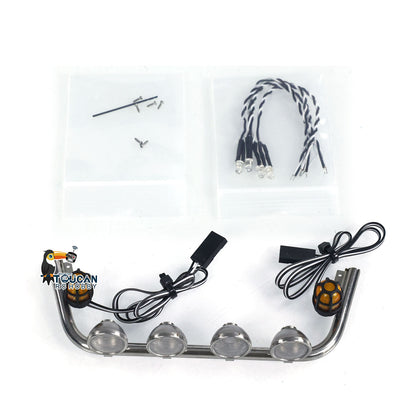 Kabinendach Low-Top K3363 Spot Light Bar Lampe LED Rundumlicht für 1/14 RC Truck Cars Ferngesteuerter Dumper