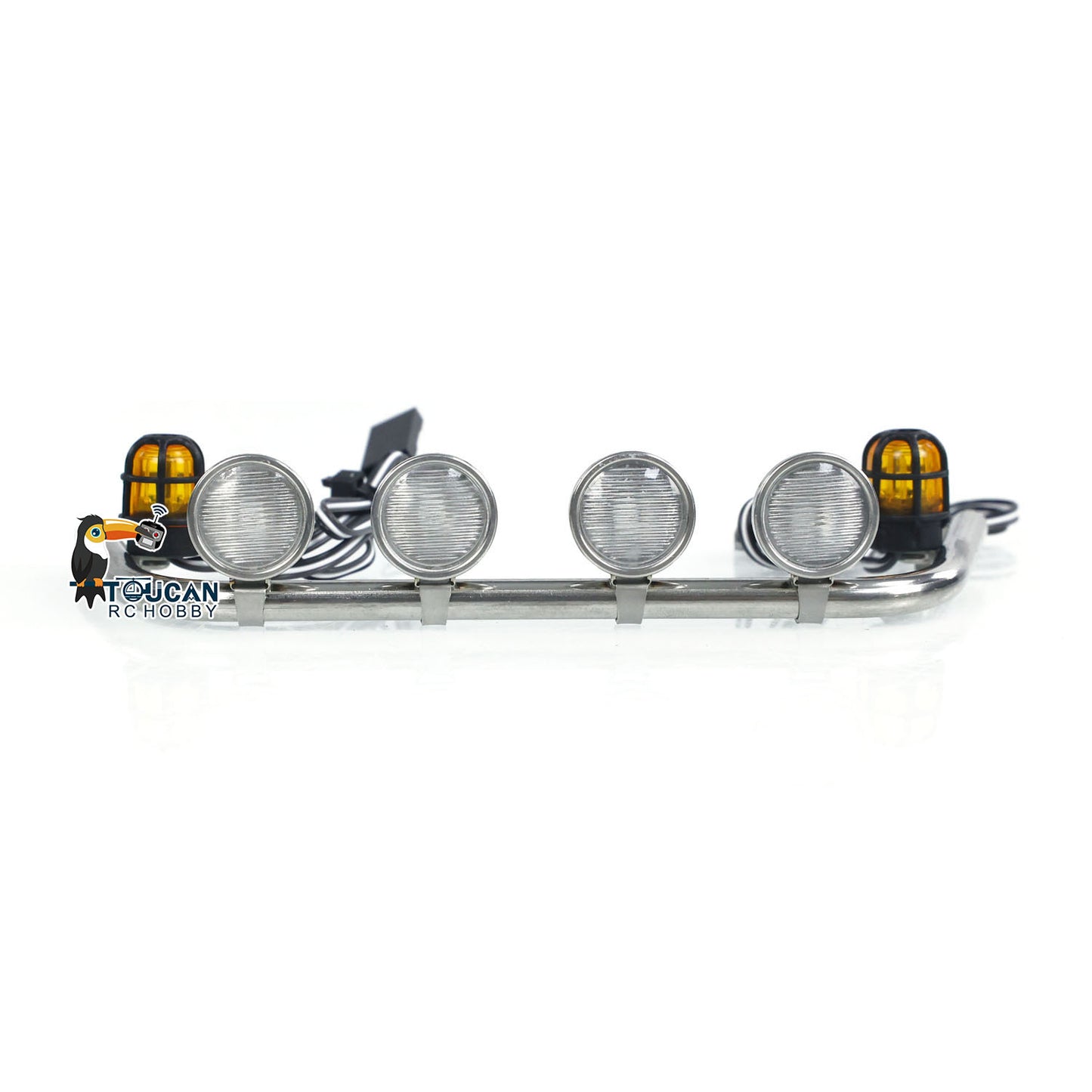 Kabinendach Low-Top K3363 Spot Light Bar Lampe LED Rundumlicht für 1/14 RC Truck Cars Ferngesteuerter Dumper