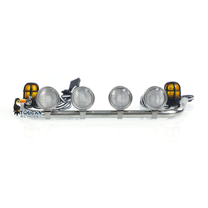 Kabinendach Low-Top K3363 Spot Light Bar Lampe LED Rundumlicht für 1/14 RC Truck Cars Ferngesteuerter Dumper