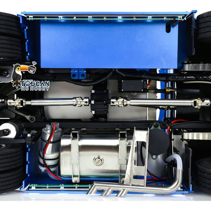TOUCAN 1/14 RTR RC Sattelzugmaschine 4x4 Chassis Funkfernsteuerung Fahrzeugmodell Ton Licht Rauch I6S Funksystem