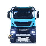 MD 1/14 8x8 Metal RC Rock Crawler Climbing Flatbed Truck 2-Speed Gearbox FlySky ST8 Remote Control Electric Winch Model