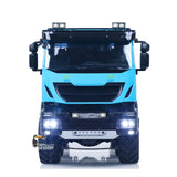 1/14 8x8 RC Rock Crawler Car Climbing Vehicle Remote Control Flatbed Truck DIY Car Model Light Sound System Servo ESC