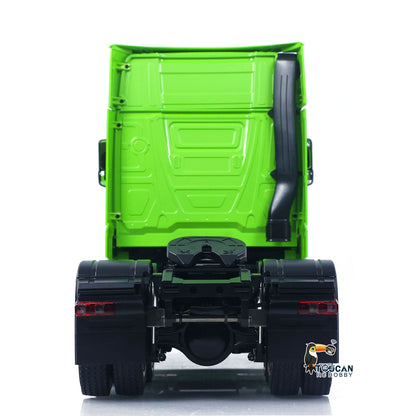 1/14 6*4 RC Tractor Truck 3363 Remote Control Lorry Car Model 540 Brushed Motor 60A ESC Openable Door Flysky I6S Radio RTR