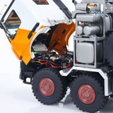 1/14 8x8 Metal RC Off Road Tractor Truck Ar3363 Remote Control Lorry Car Differential Lock Axle 3Speed Gearbox ST8 Radio