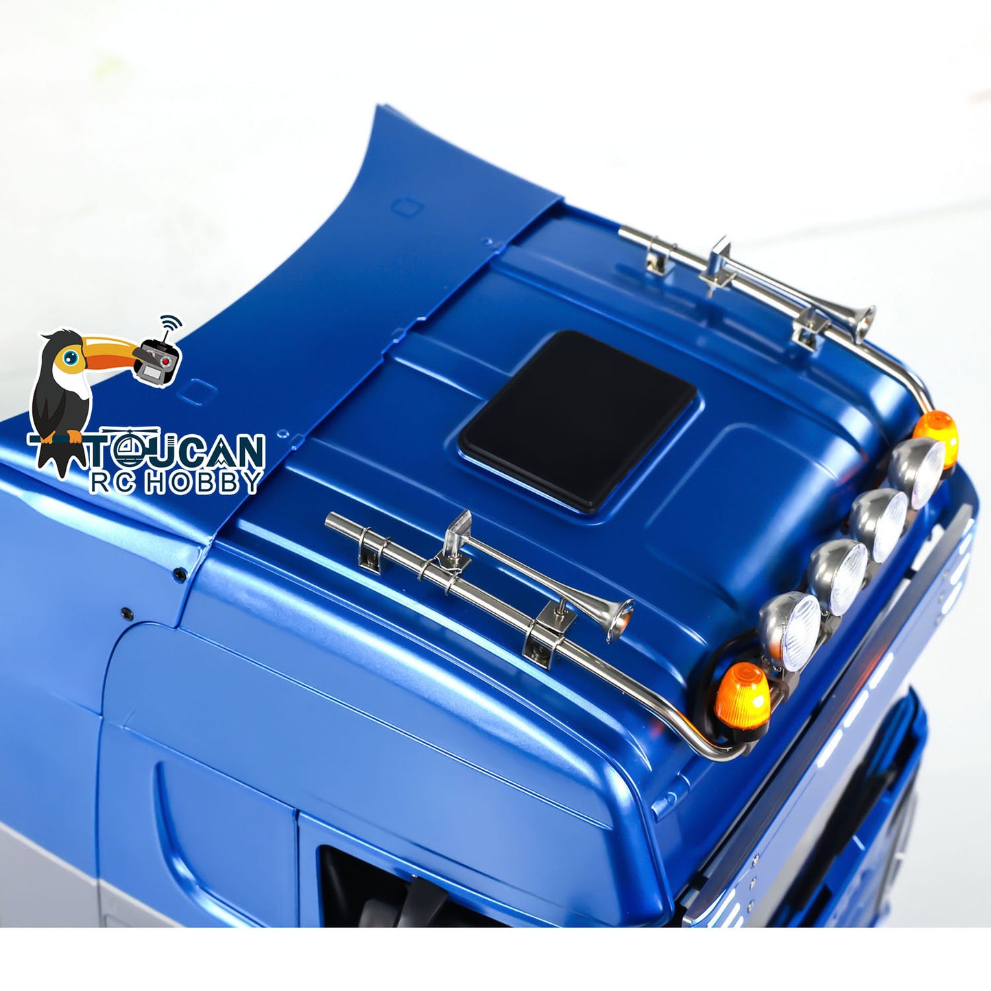 TOUCAN 1/14 RTR RC Sattelzugmaschine 4x4 Chassis Funkfernsteuerung Fahrzeugmodell Ton Licht Rauch I6S Funksystem