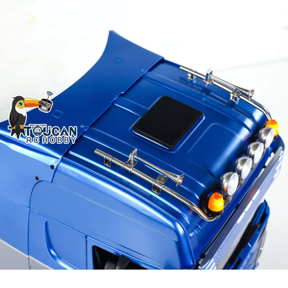 TOUCAN 1/14 RTR RC Sattelzugmaschine 4x4 Chassis Funkfernsteuerung Fahrzeugmodell Ton Licht Rauch I6S Funksystem