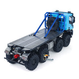 MD 1/14 8x8 Metal RC Rock Crawler Climbing Flatbed Truck 2-Speed Gearbox FlySky ST8 Remote Control Electric Winch Model