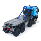 1/14 8x8 RC Rock Crawler Car Climbing Vehicle Remote Control Flatbed Truck DIY Car Model Light Sound System Servo ESC