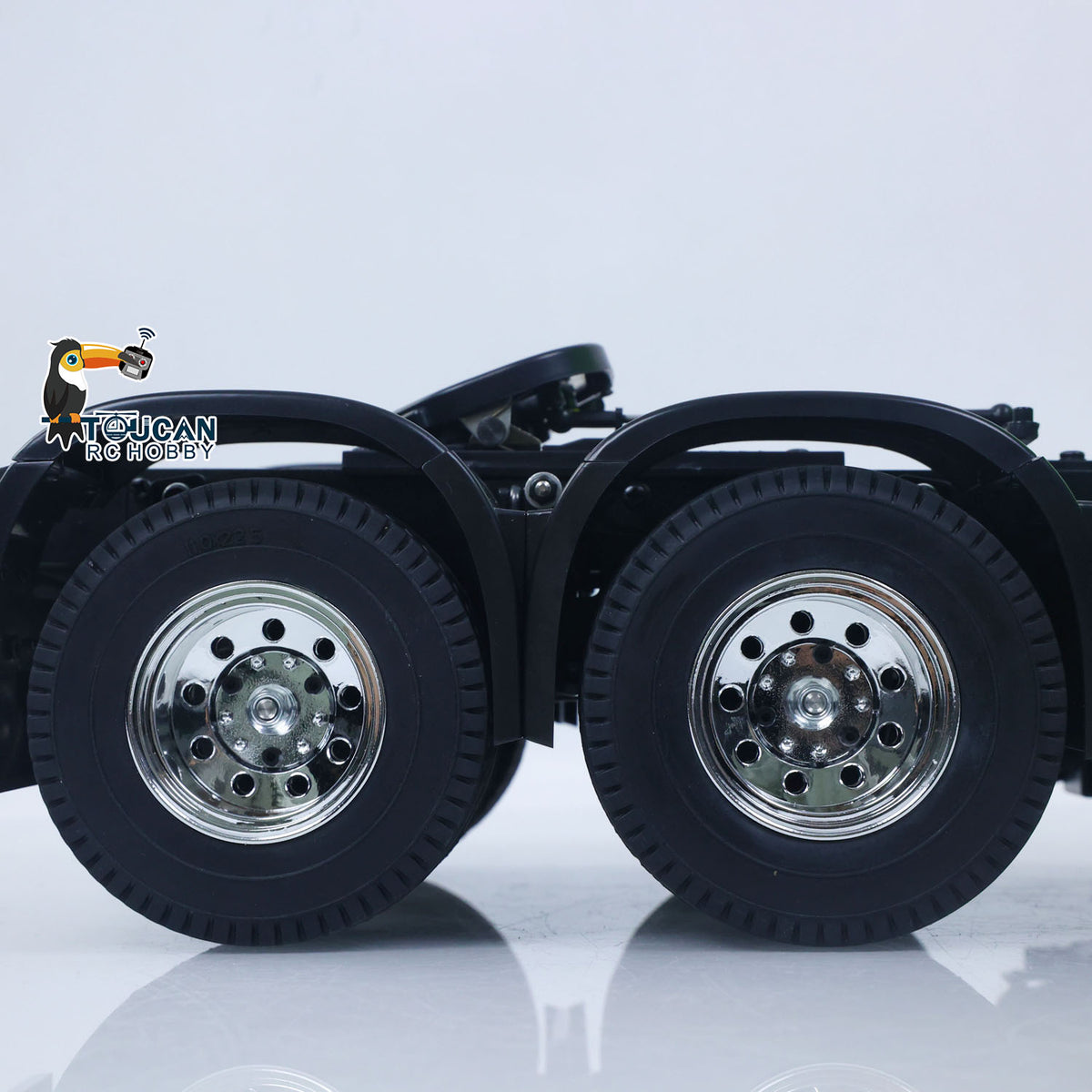1/14 6*4 RC Tractor Truck 3363 Remote Control Lorry Car Model 540 Brushed Motor 60A ESC Openable Door Flysky I6S Radio RTR