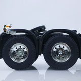 1/14 6*6 RC Tractor Truck 3363 Remote Control Lorry Car Model 540 Brushed Motor 60A ESC Openable Door Flysky I6S Radio RTR