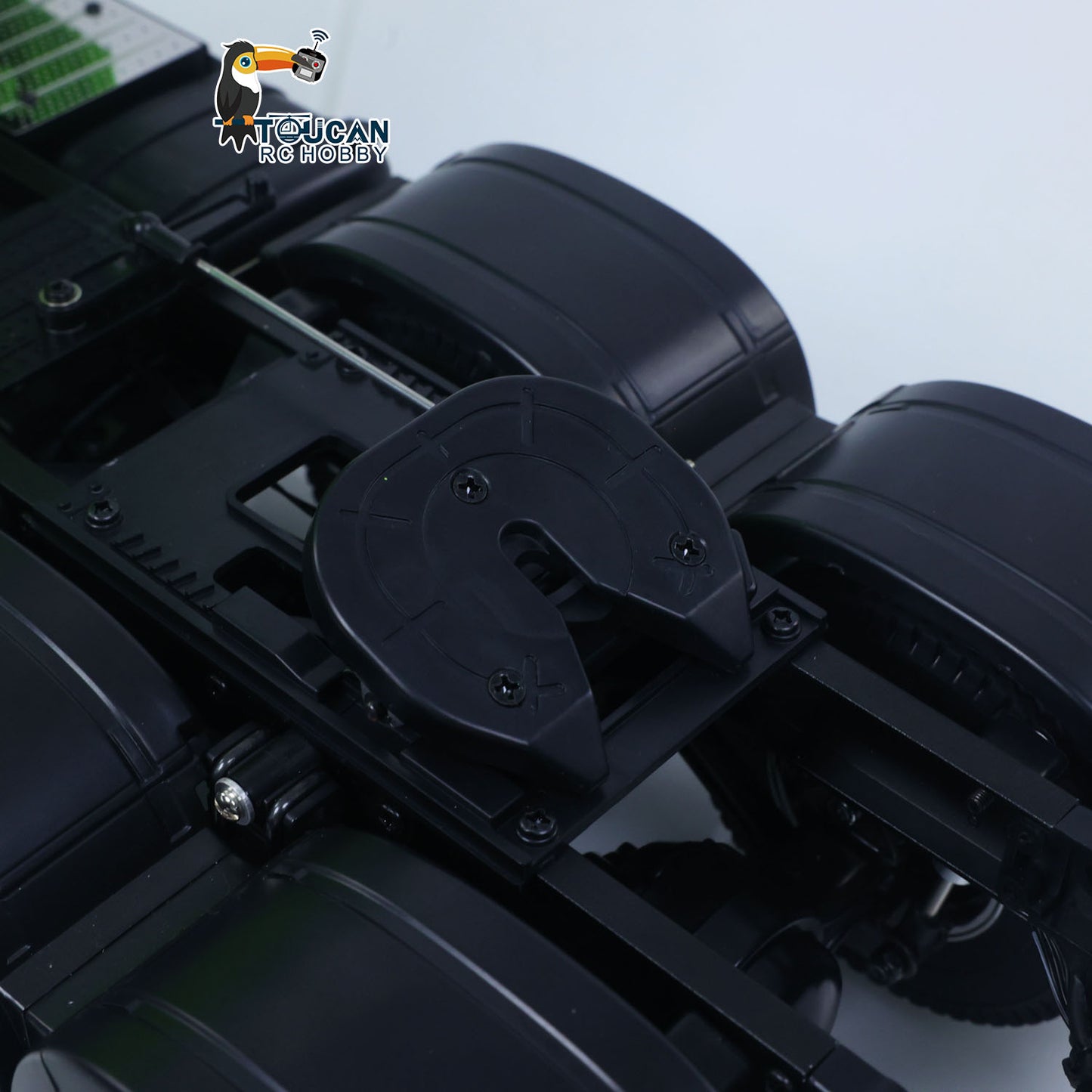 1/14 6*4 RC Tractor Truck 3363 Remote Control Lorry Car Model 540 Brushed Motor 60A ESC Openable Door Flysky I6S Radio RTR